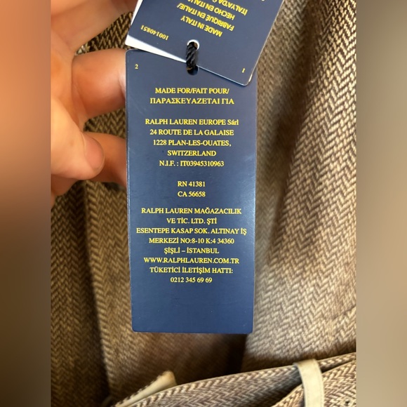 NWT Polo Ralph Lauren Reversible Coat - Picture 5 of 10